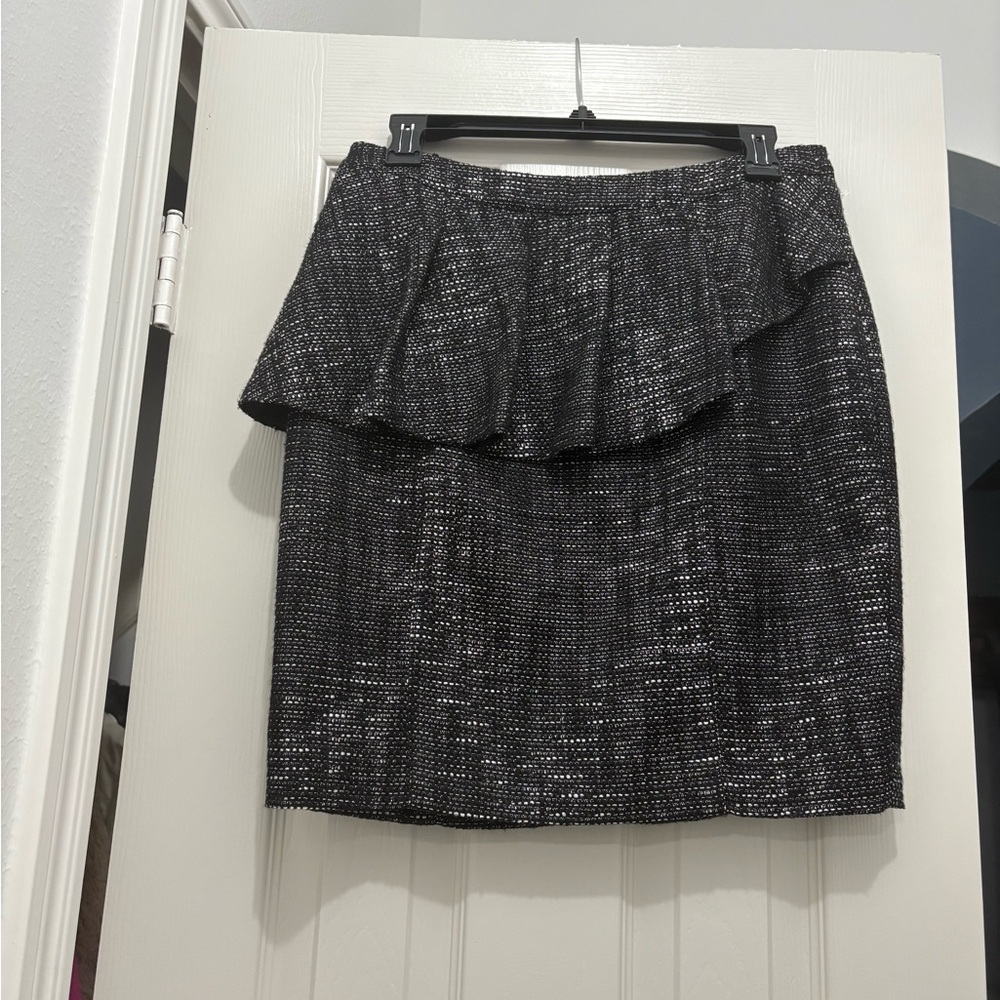 INC, International Concept Size 4 Chic Black and White Women's Pencil Skirt